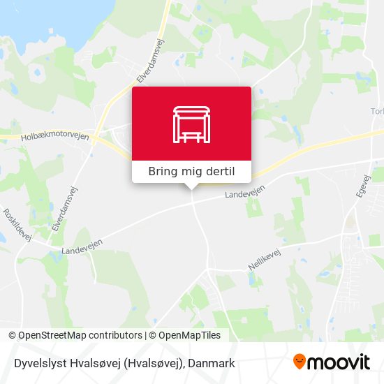 Dyvelslyst Hvalsøvej kort