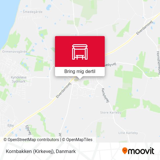Kornbakken (Kirkevej) kort