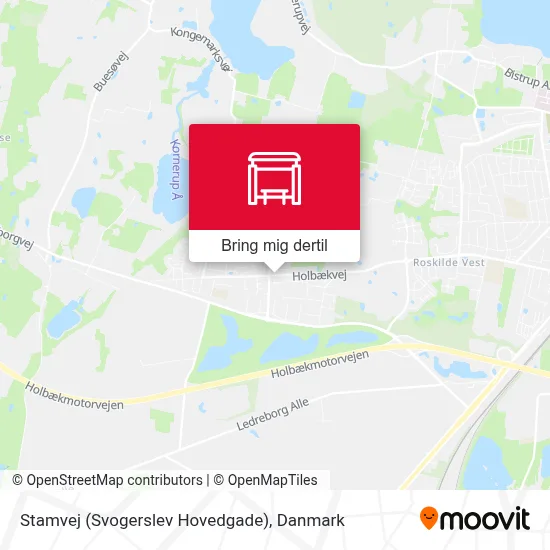 Stamvej (Svogerslev Hovedgade) kort