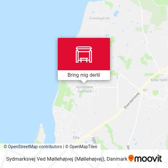 Sydmarksvej Ved Møllehøjvej kort