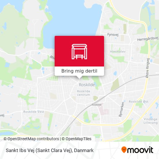 Sankt Ibs Vej (Sankt Clara Vej) kort