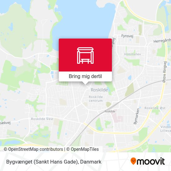 Bygvænget (Sankt Hans Gade) kort