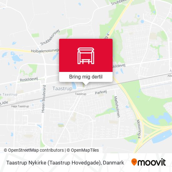 Taastrup Nykirke (Taastrup Hovedgade) kort