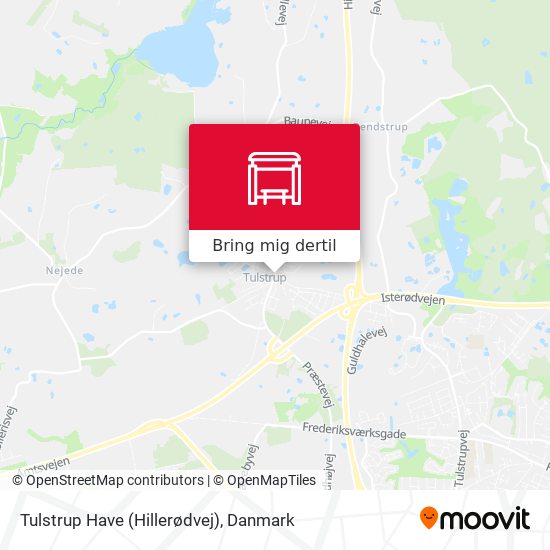 Tulstrup Have (Hillerødvej) kort