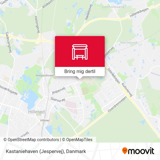 Kastaniehaven (Jespervej) kort