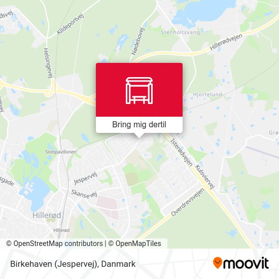 Birkehaven (Jespervej) kort