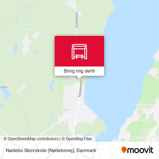 Nødebo Skovskole (Nødebovej) kort