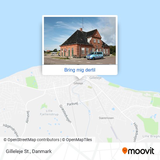 Gilleleje St. kort