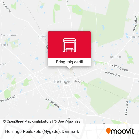 Helsinge Realskole (Nygade) kort