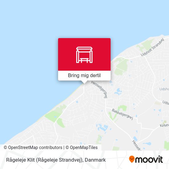 Rågeleje Klit (Rågeleje Strandvej) kort