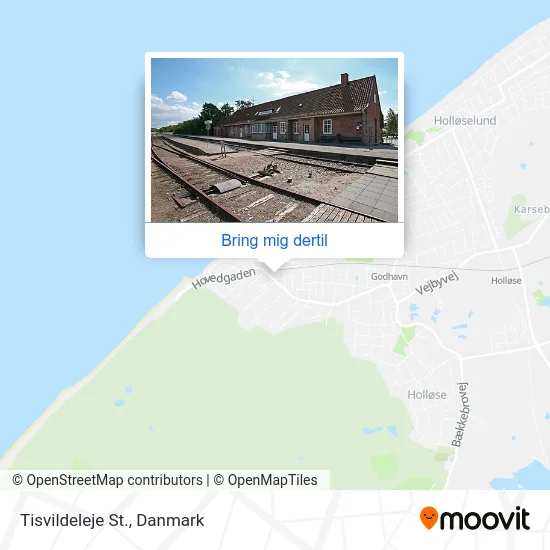 Tisvildeleje St. kort