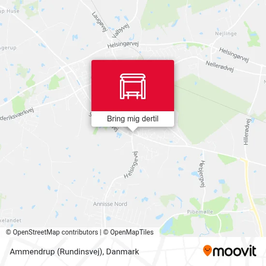 Ammendrup (Rundinsvej) kort