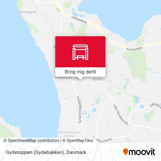 Gydetoppen (Gydebakken) kort