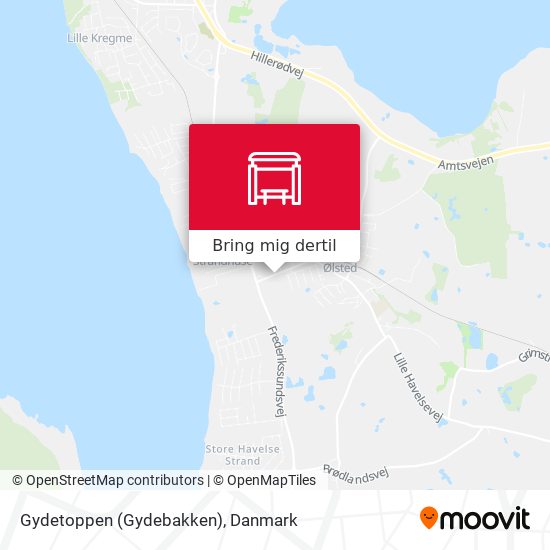 Gydetoppen (Gydebakken) kort