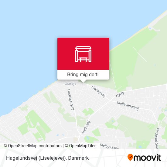 Hagelundsvej (Liselejevej) kort