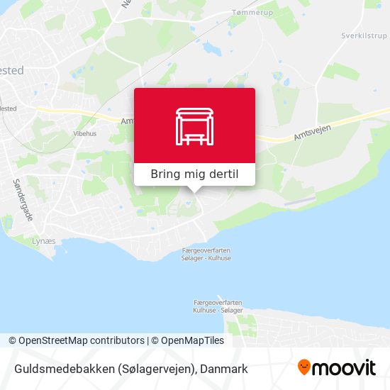 Guldsmedebakken (Sølagervejen) kort