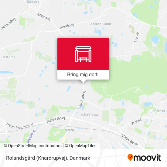 Rolandsgård (Knardrupvej) kort