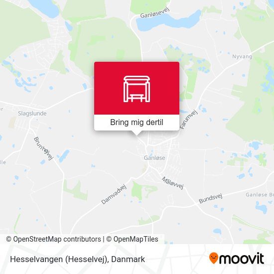 Hesselvangen (Hesselvej) kort