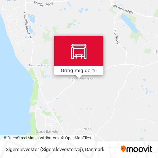 Sigerslevvester (Sigerslevvestervej) kort