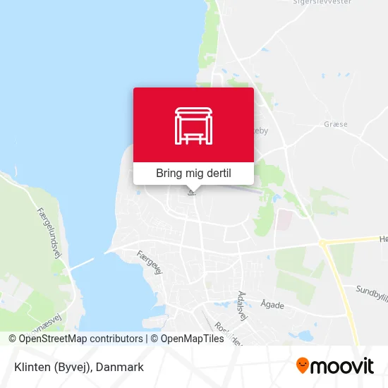 Klinten (Byvej) kort