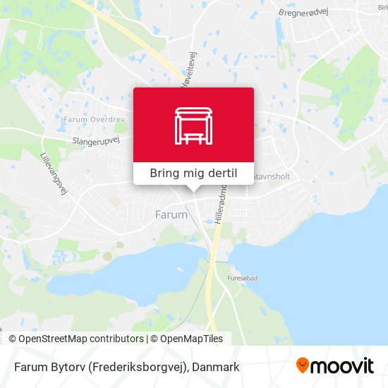 Farum Bytorv (Frederiksborgvej) kort