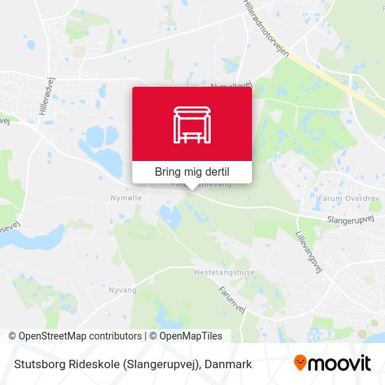 Stutsborg Rideskole (Slangerupvej) kort