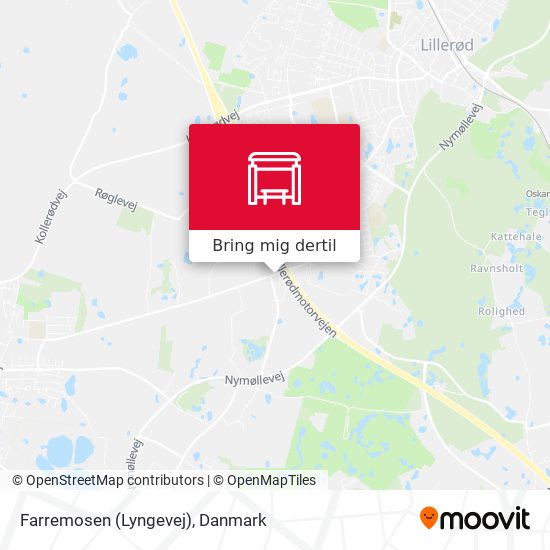 Farremosen (Lyngevej) kort