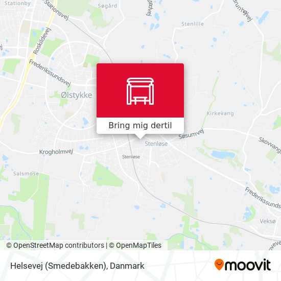 Helsevej (Smedebakken) kort