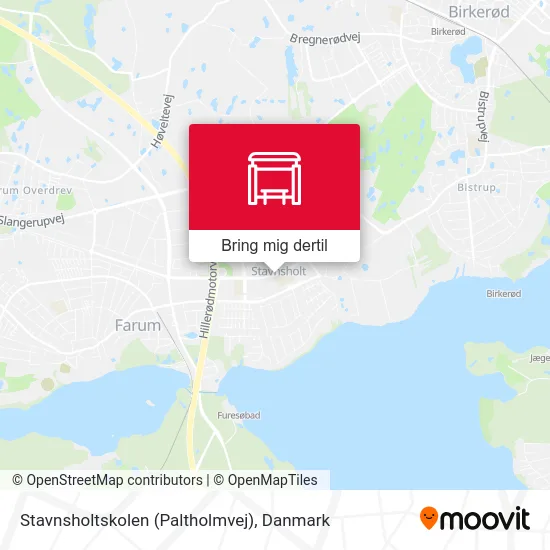 Stavnsholtskolen (Paltholmvej) kort