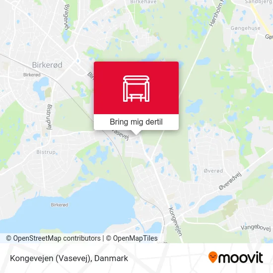 Kongevejen (Vasevej) kort