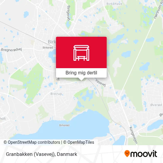 Granbakken (Vasevej) kort