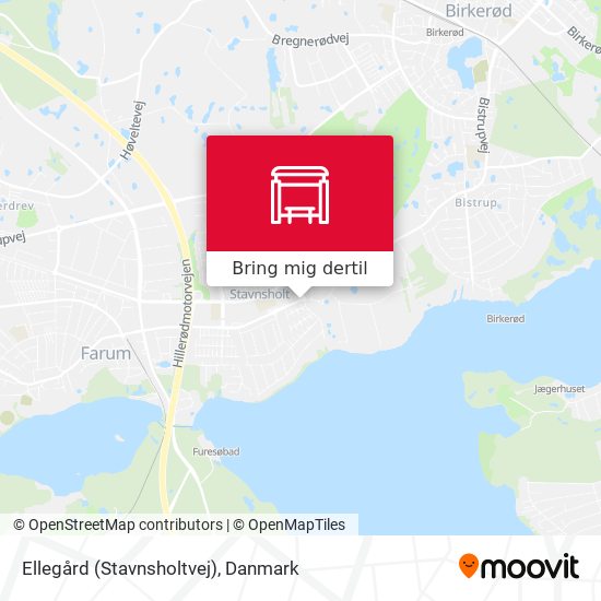 Ellegård (Stavnsholtvej) kort