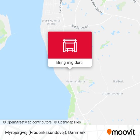 Myrbjergvej (Frederikssundsvej) kort