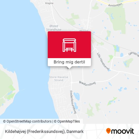 Kildehøjvej (Frederikssundsvej) kort