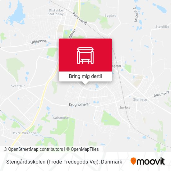Stengårdsskolen (Frode Fredegods Vej) kort