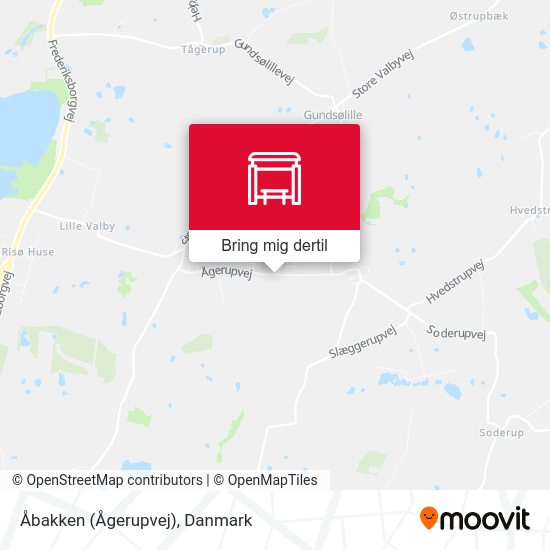 Åbakken (Ågerupvej) kort