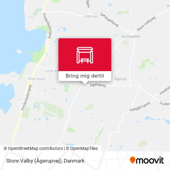 Store Valby (Ågerupvej) kort