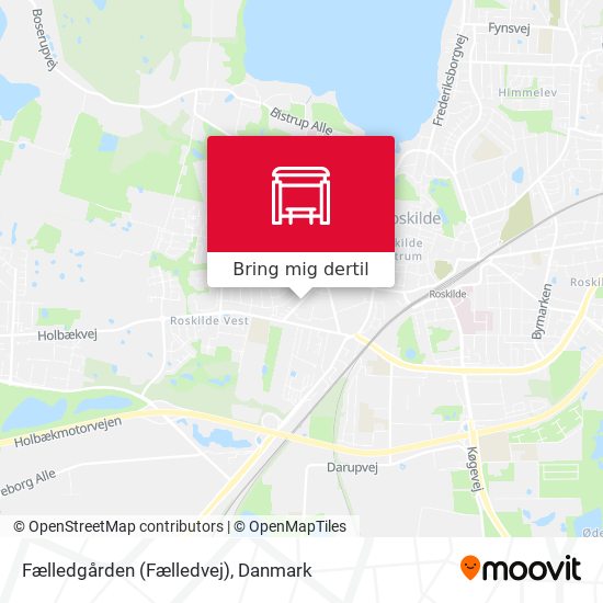 Fælledgården (Fælledvej) kort