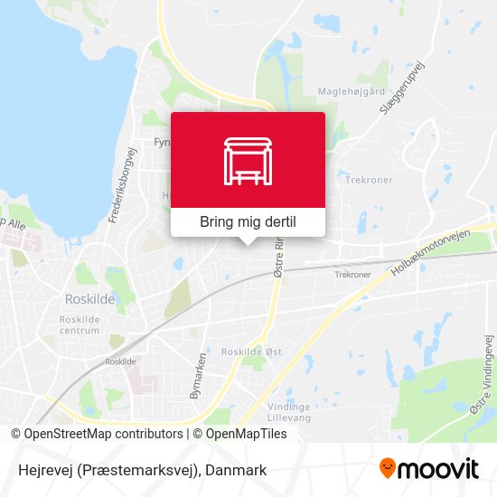 Hejrevej (Præstemarksvej) kort