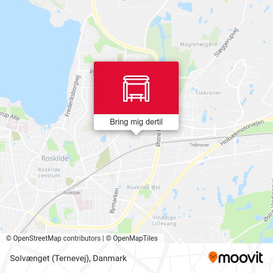 Solvænget (Ternevej) kort