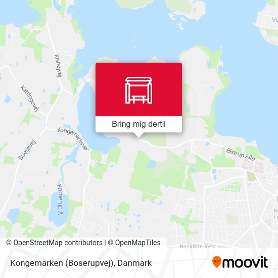 Kongemarken (Boserupvej) kort