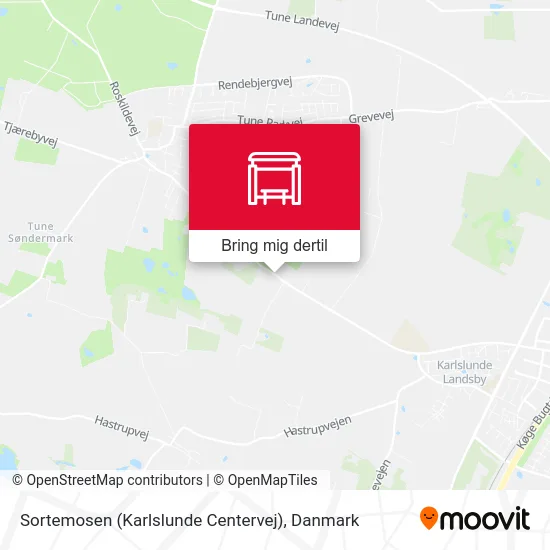 Sortemosen (Karlslunde Centervej) kort