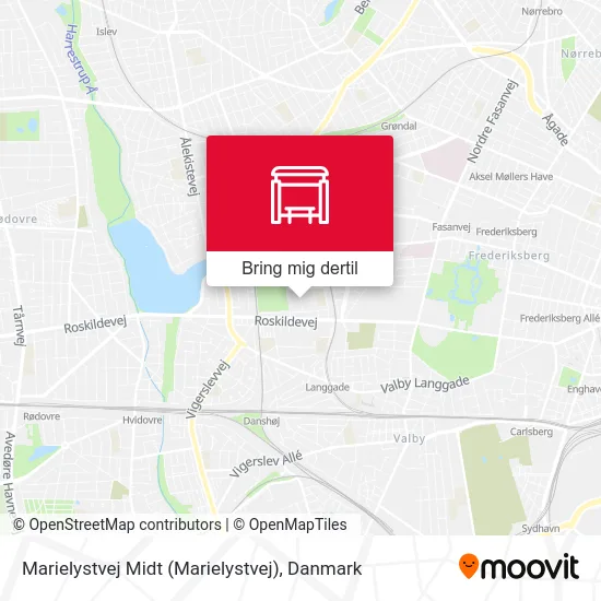 Marielystvej Midt kort