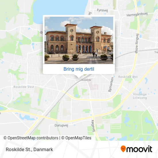 Roskilde St. kort