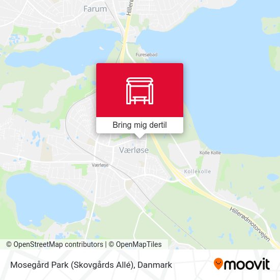 Mosegård Park (Skovgårds Allé) kort