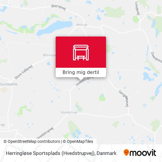 Herringløse Sportsplads (Hvedstrupvej) kort