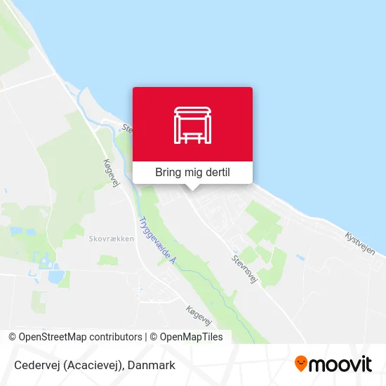 Cedervej (Acacievej) kort