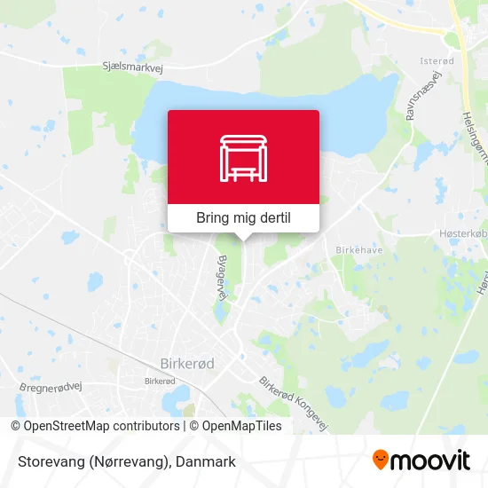 Storevang (Nørrevang) kort