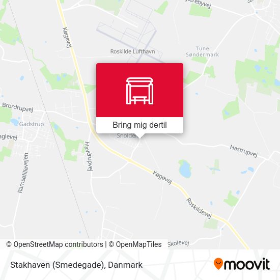 Stakhaven (Smedegade) kort
