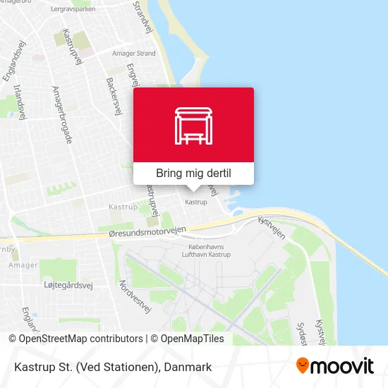 Kastrup St. (Ved Stationen) kort